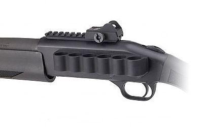 TacStar 1081159 Tactical SideSaddle Mossberg Shotshell Carrier 12 Ga 6 Rds Black